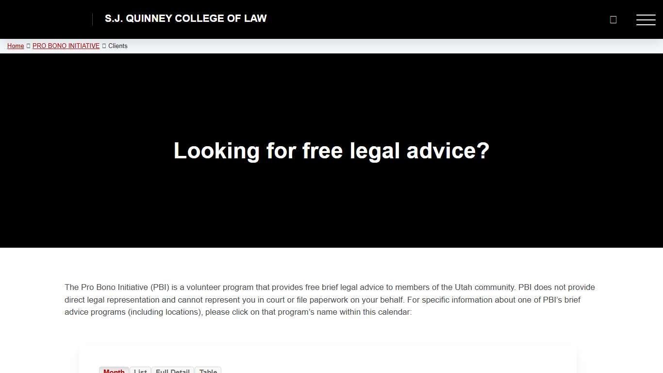 Family Law, Wednesday, February 4, 2026, 5:30 - 7pm - Clients – S.J. Quinney College of Law